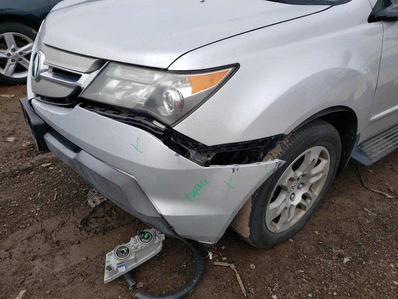 Photo 9 from auction – 2009 ACURA MDX TECHNO with VIN 2HNYD28499H515771