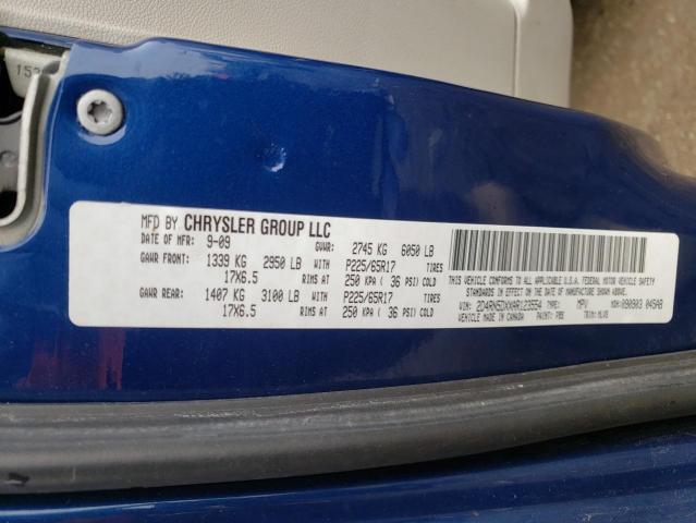 Photo 10 from auction – 2010 DODGE GRAND CARA with VIN 2D4RN5DXXAR123554