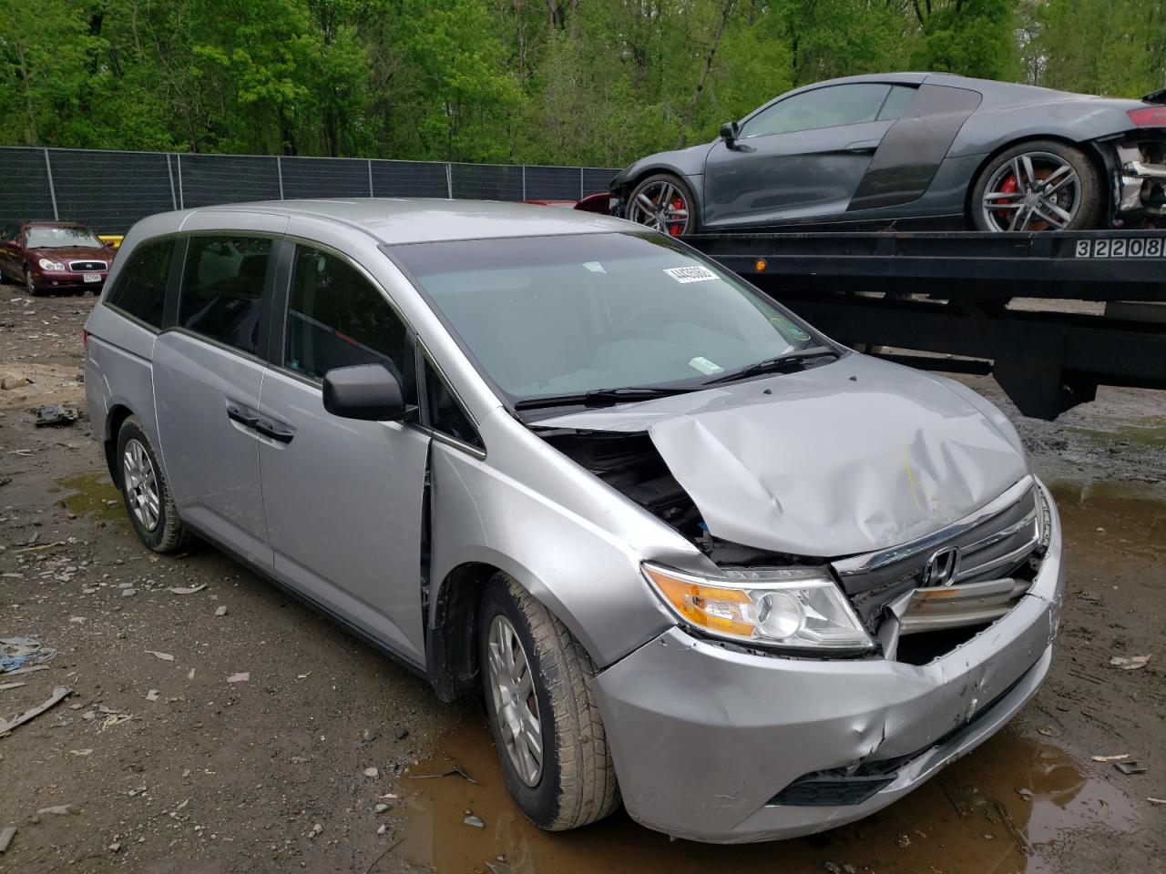 HONDA ODYSSEY LX 2012 with VIN 5FNRL5H24CB117572 - Photo from auction