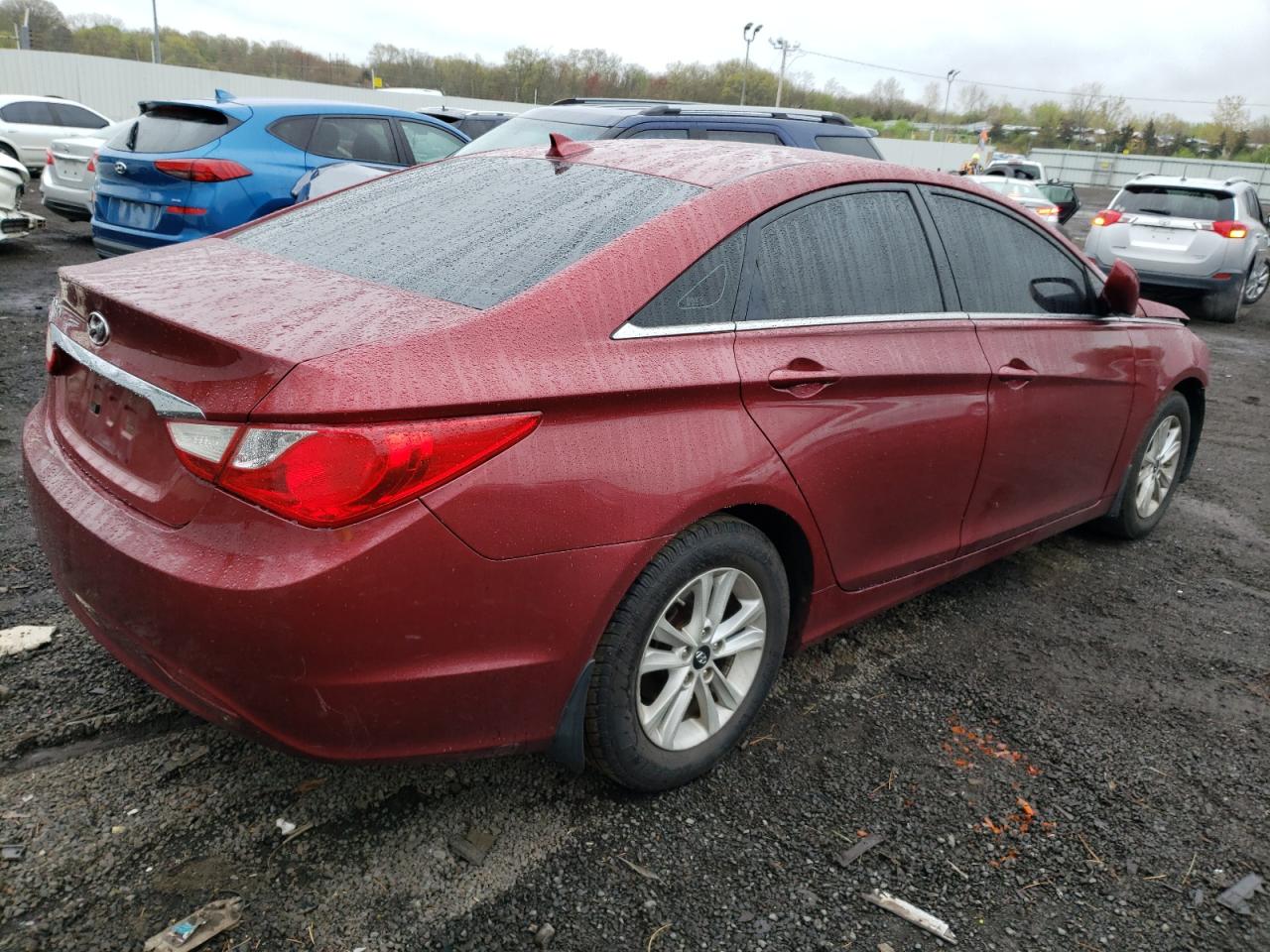 Photo 4 from auction – 2012 HYUNDAI SONATA GLS with VIN 5NPEB4AC8CH380616