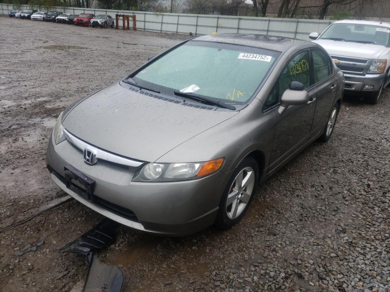 Photo 2 from auction – 2007 HONDA CIVIC EX with VIN 2HGFA16807H304981