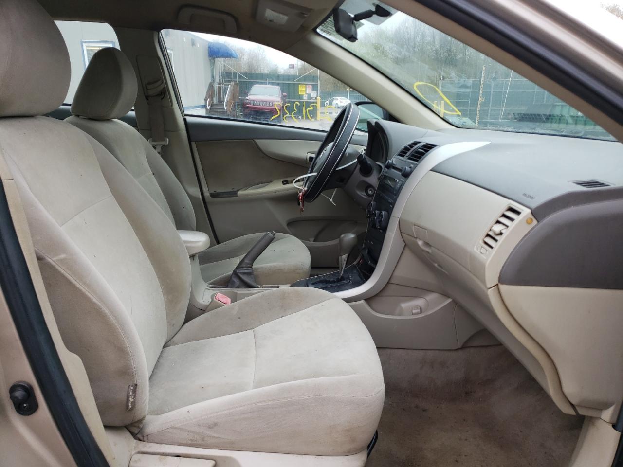 Photo 5 from auction – 2009 TOYOTA COROLLA with VIN 2T1BU40EX9C036703