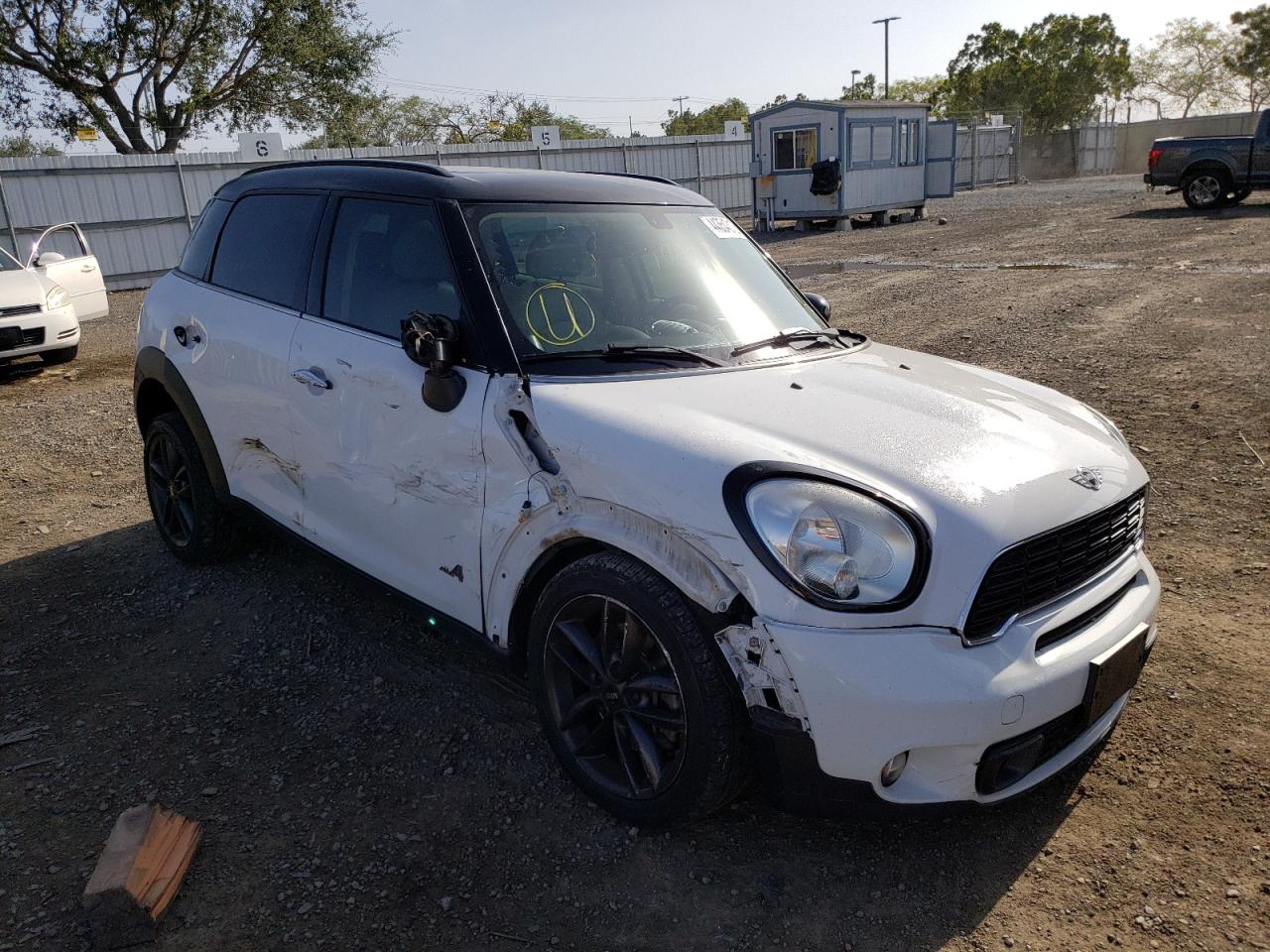 MINI COOPER 2012 with VIN WMWZC5C56CWL57832 - Photo from auction