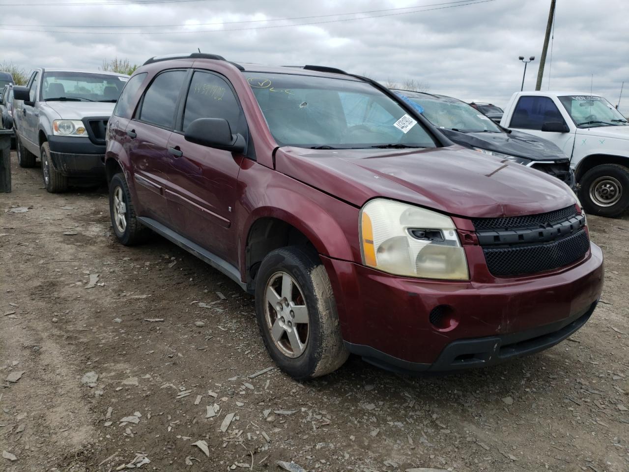 CHEVROLET EQUINOX LS 2007 with VIN 2CNDL13F876236035 - Photo from auction