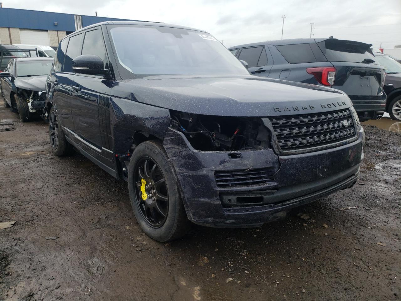 LAND ROVER RANGE ROVE 2016 with VIN SALGR2KF0GA314052 - Photo from auction