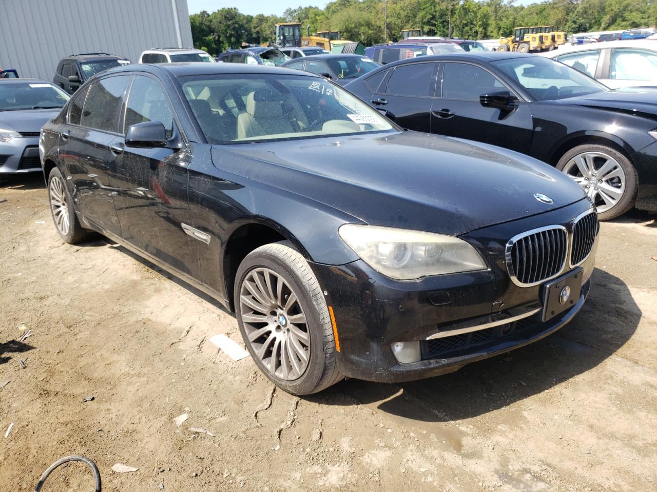 BMW 750 LI 2009 with VIN WBAKB83579CY58406 - Photo from auction