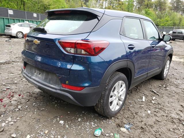 Photo 4 from auction – 2021 CHEVROLET TRAILBLAZE with VIN KL79MMS25MB144474