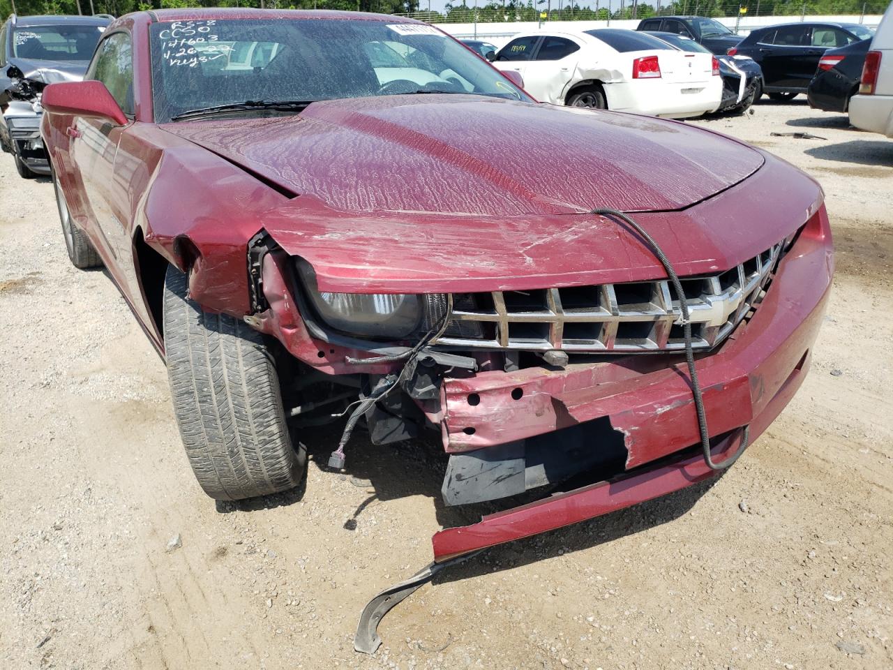Photo 9 from auction – 2011 CHEVROLET CAMARO LT with VIN 2G1FB1ED6B9154882