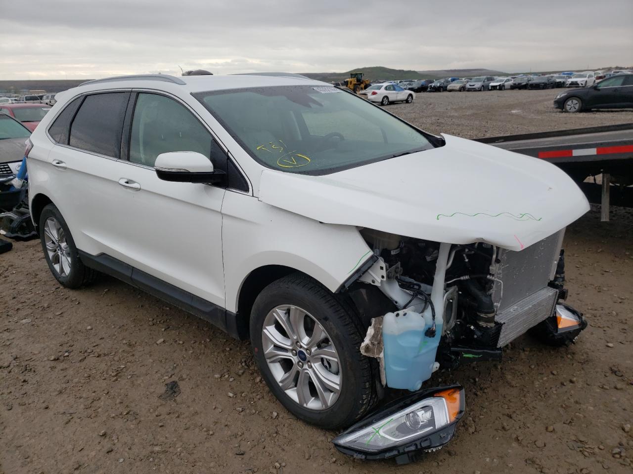 FORD EDGE TITAN 2020 with VIN 2FMPK4K95LBB51961 - Photo from auction