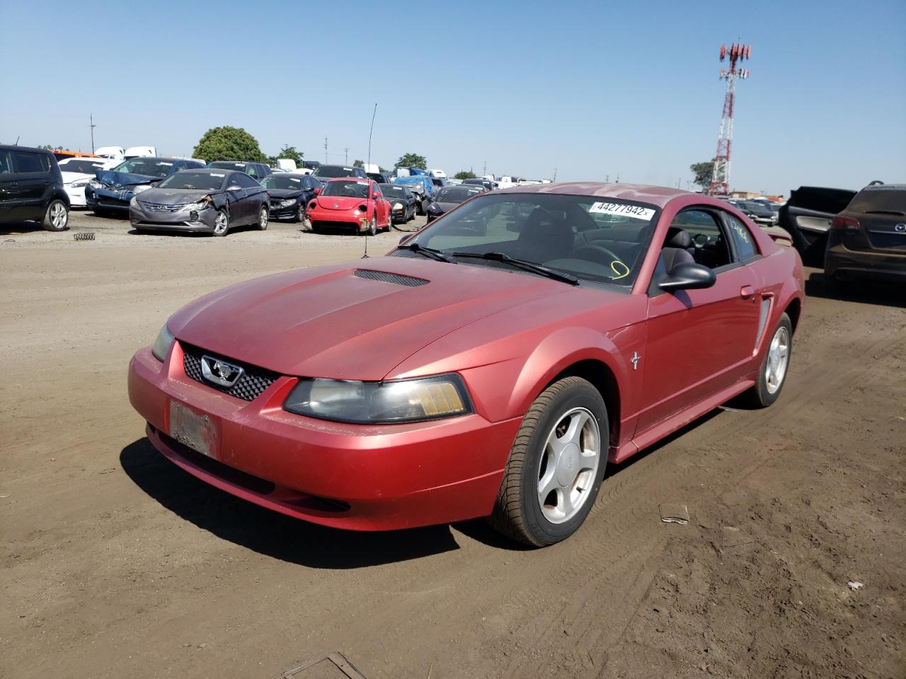 Photo 2 from auction – 2002 FORD MUSTANG with VIN 1FAFP40462F115711