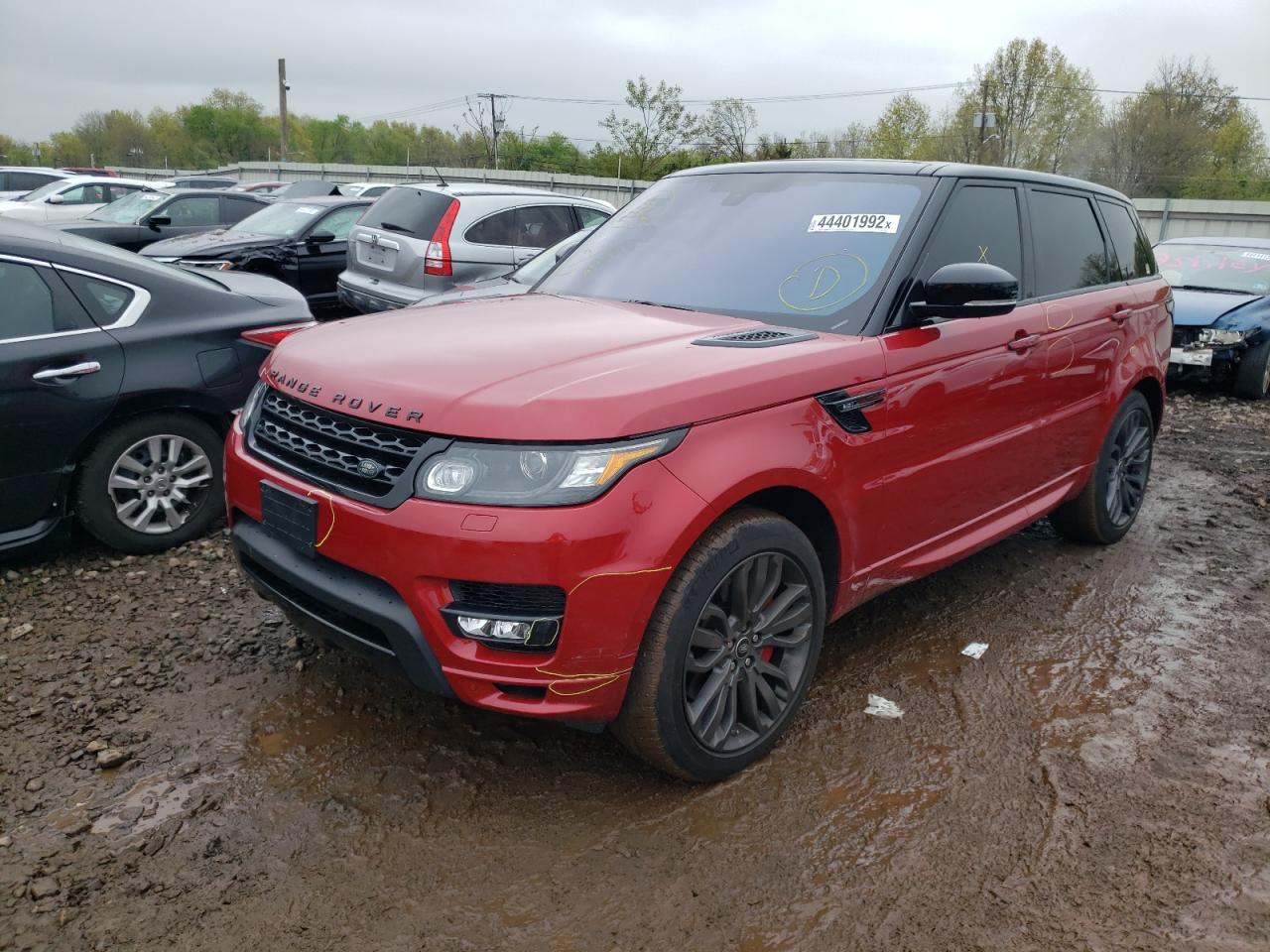صورة رقم 2 من المزاد - 2016 LAND ROVER RANGE ROVE مع VIN SALWS2VF8GA561637