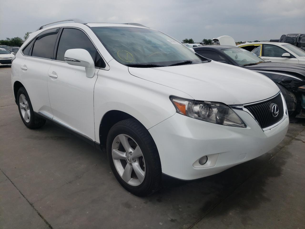 LEXUS RX 350 2010 with VIN 2T2BK1BA6AC065694 - Photo from auction