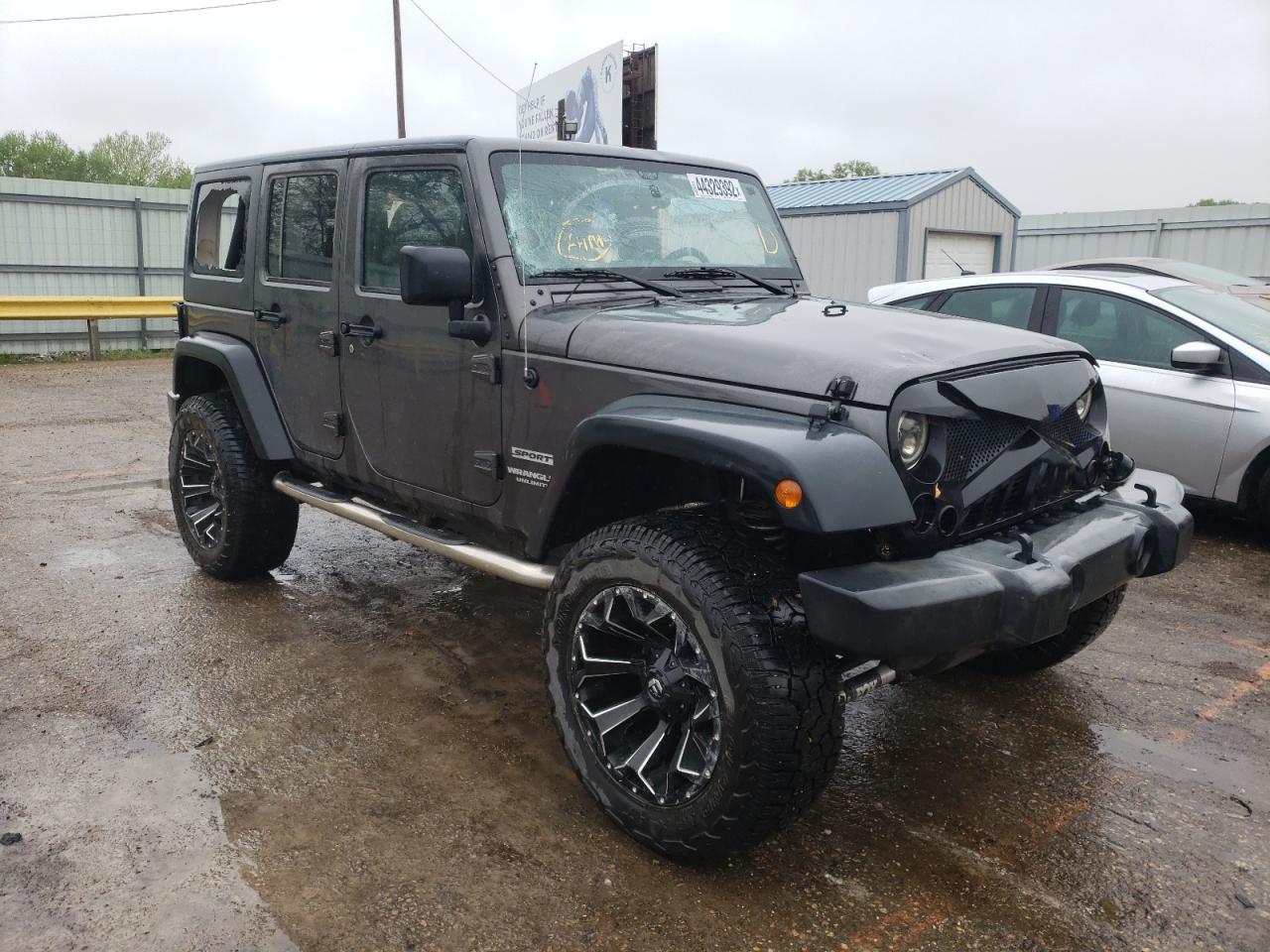 JEEP WRANGLER U 2016 with VIN 1C4BJWDG1GL349435 - Photo from auction