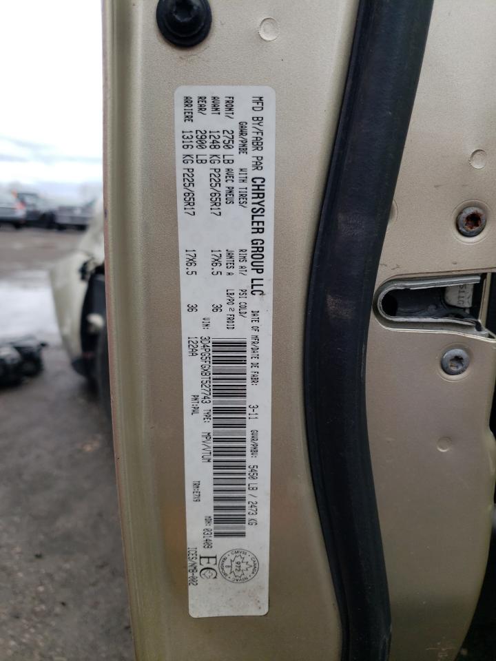 Zdjęcie 10 z aukcji – 2011 DODGE JOURNEY SX z VIN 3D4PG5FGXBT527743