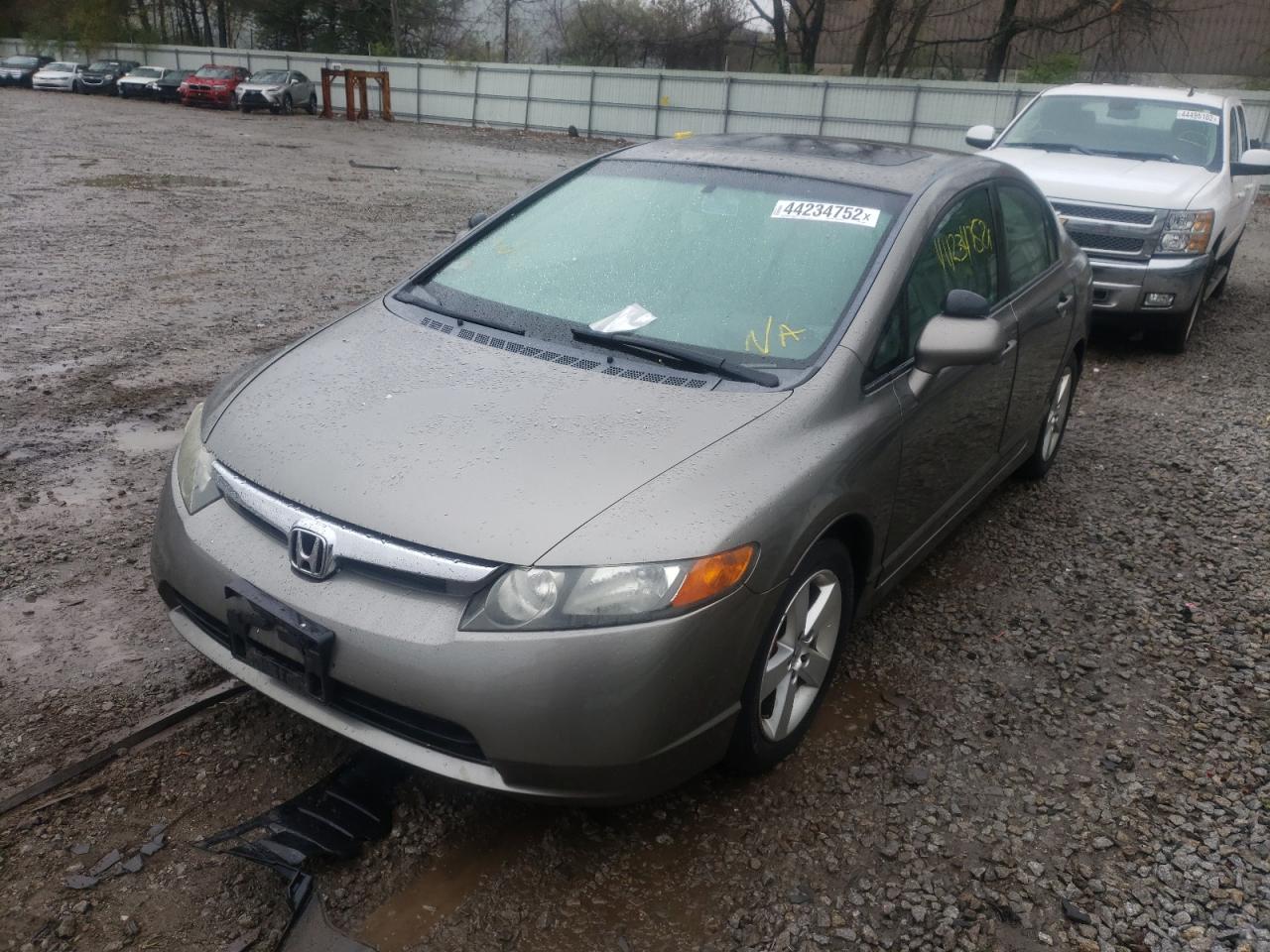 Photo 9 from auction – 2007 HONDA CIVIC EX with VIN 2HGFA16807H304981