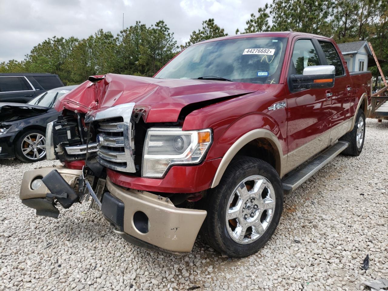 Photo 2 from auction – 2013 FORD F150LARIAT with VIN 1FTFW1EF6DFB06662