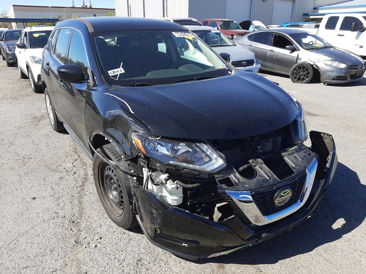 NISSAN ROGUE S 2018 with VIN 5N1AT2MT7JC723920 - Photo from auction