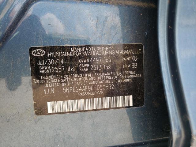 Photo 10 from auction – 2015 HYUNDAI SONATA SE with VIN 5NPE24AF9FH050532