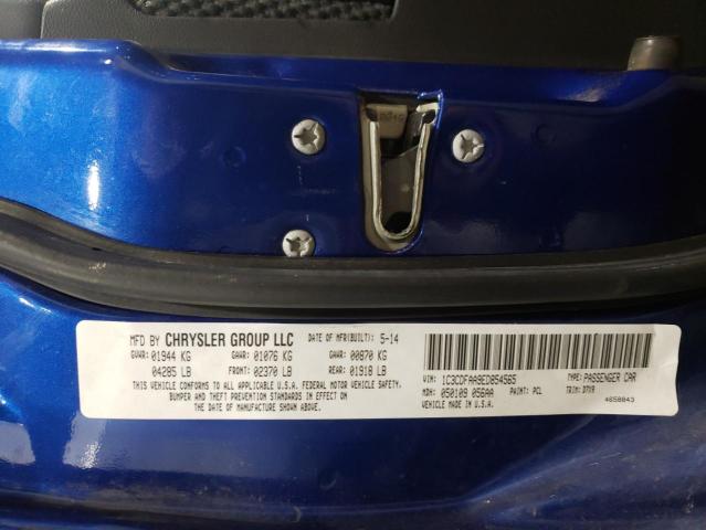 Photo 10 from auction – 2014 DODGE DART SE with VIN 1C3CDFAA9ED854565