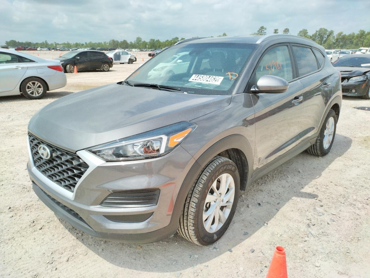 Photo 2 from auction – 2020 HYUNDAI TUCSON LIM with VIN KM8J3CA44LU119936