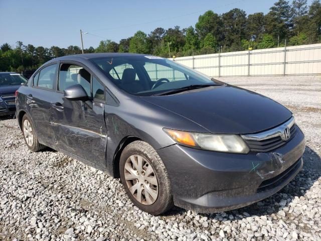 HONDA CIVIC LX 2012 with VIN 2HGFB2F54CH333015 - Photo from auction