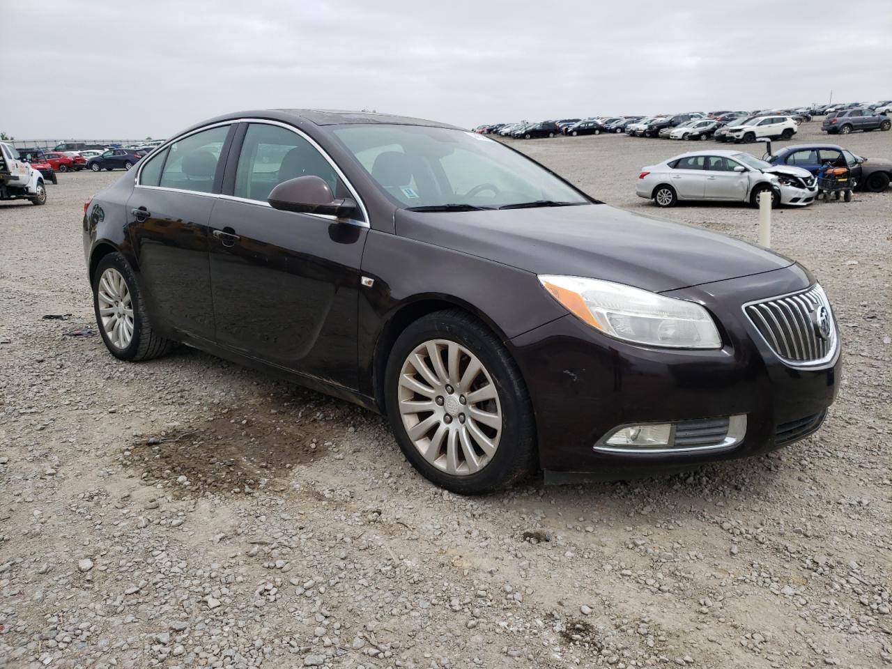 BUICK REGAL CXL 2011 with VIN W04GW5EV0B1075187 - Photo from auction