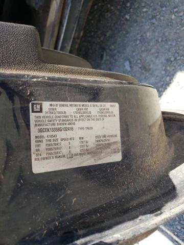 Photo 10 from auction – 2008 CHEVROLET SILVERADO with VIN 3GCEK13358G132416