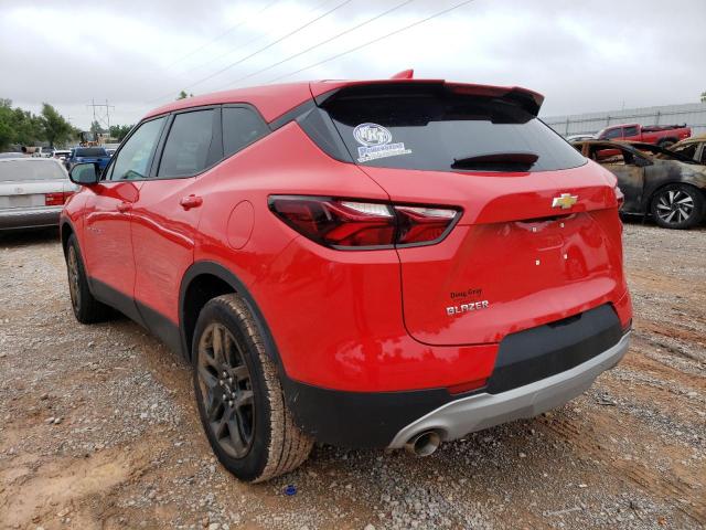 Photo 3 from auction – 2021 CHEVROLET BLAZER 2LT with VIN 3GNKBCR46MS583870