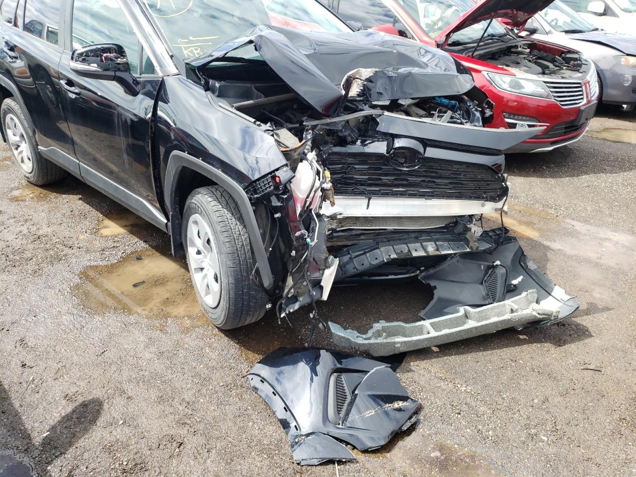Photo 9 from auction – 2021 TOYOTA RAV4 LE with VIN 2T3B1RFV3MC186651