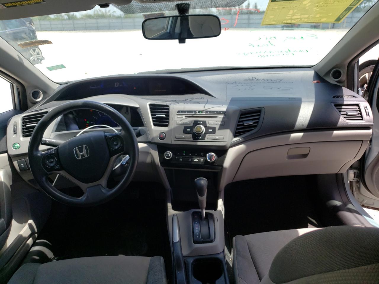 Photo 9 from auction – 2012 HONDA CIVIC LX with VIN 2HGFG3B53CH507041