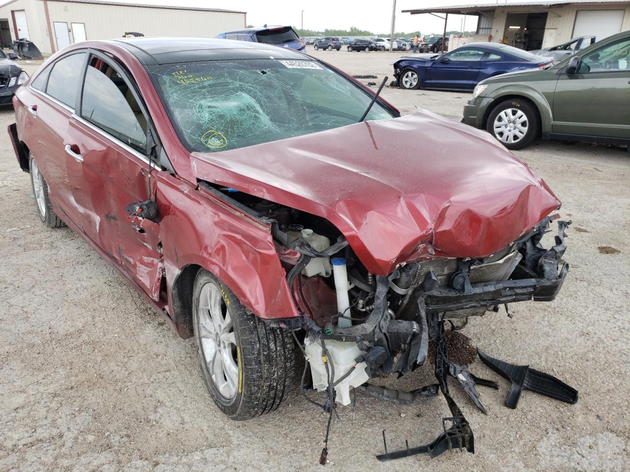 HYUNDAI SONATA SE 2012 с VIN 5NPEC4AC9CH465560 - Фото с аукциона