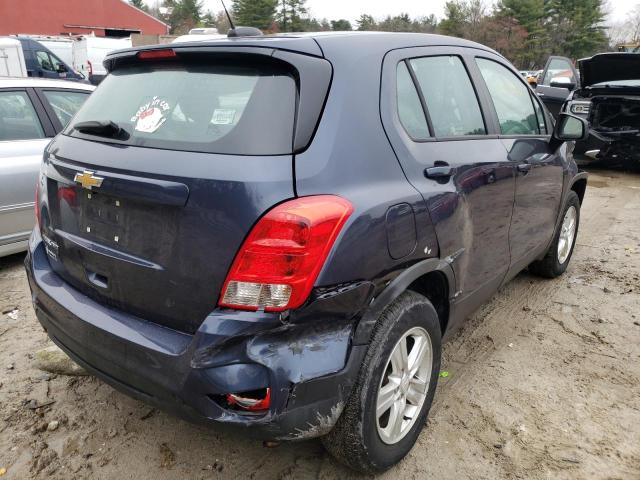 Photo 4 from auction – 2019 CHEVROLET TRAX LS with VIN 3GNCJNSB2KL143552