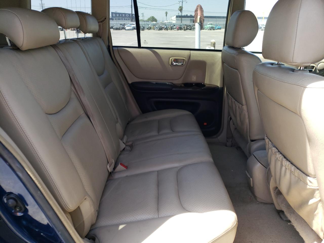 Photo 6 from auction – 2001 TOYOTA HIGHLANDER with VIN JTEHF21A610031190