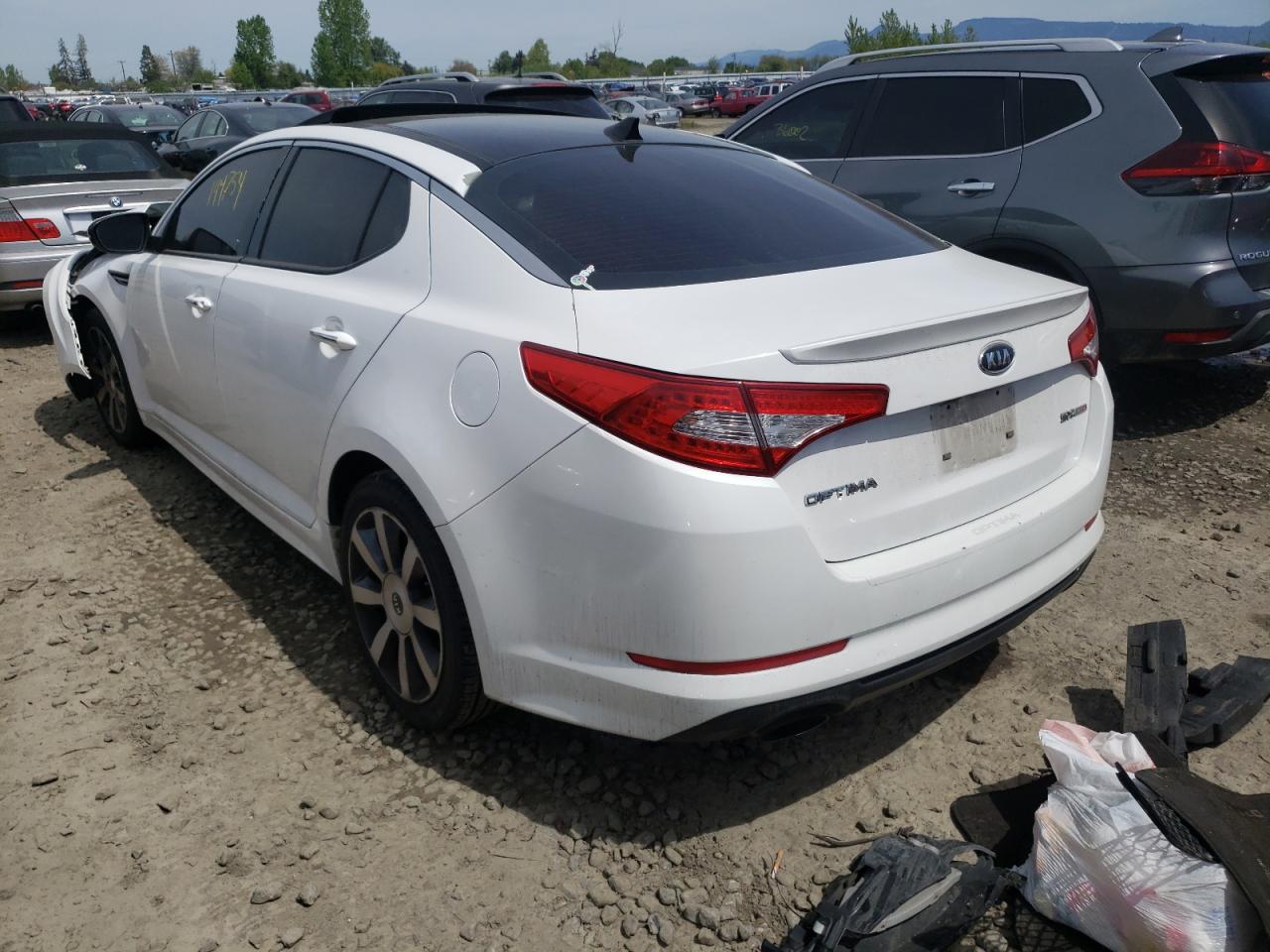 Photo 3 from auction – 2012 KIA OPTIMA SX with VIN 5XXGR4A64CG059361