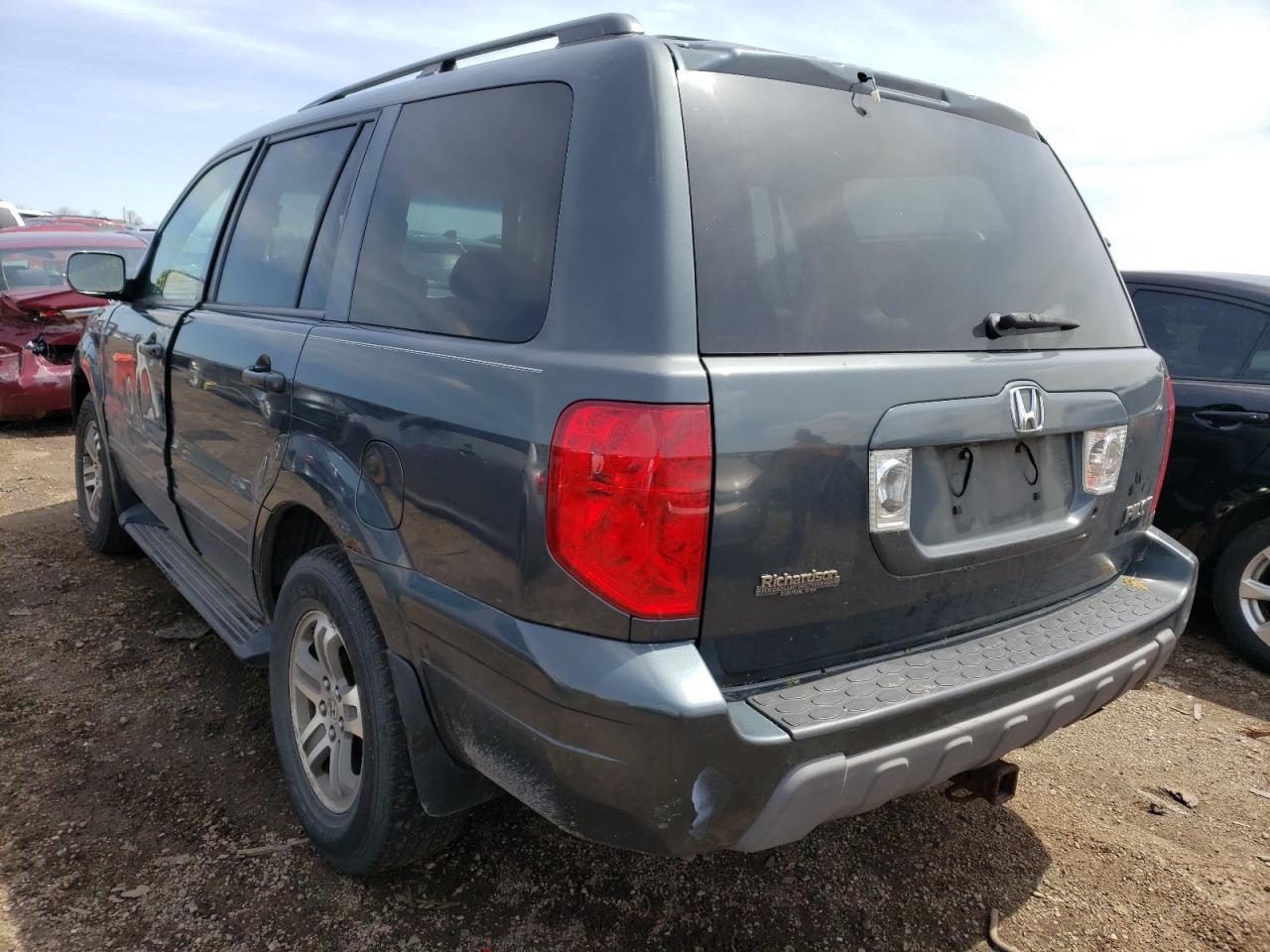 Photo 3 from auction – 2004 HONDA PILOT EXL with VIN 2HKYF18534H510844