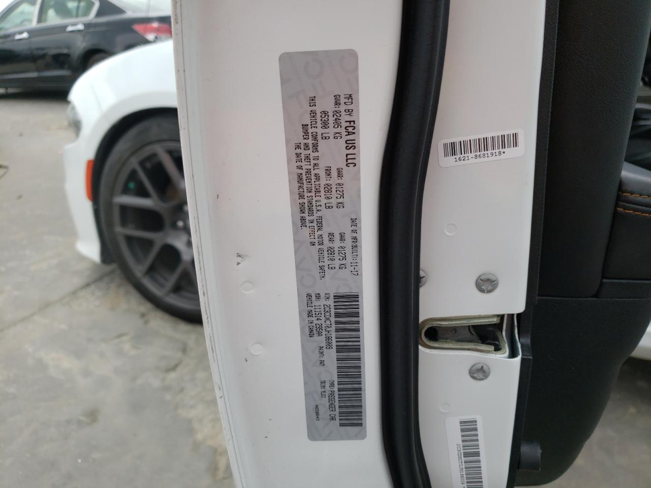 Photo 10 from auction – 2018 DODGE CHARGER R/ with VIN 2C3CDXCT0JH186009