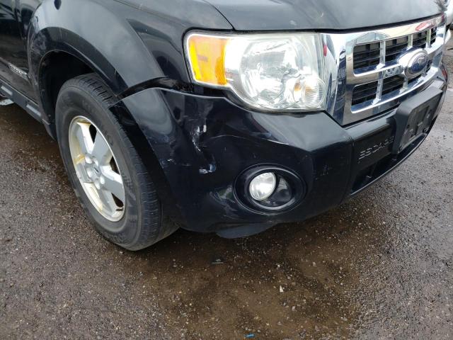 Photo 9 from auction – 2008 FORD ESCAPE XLT with VIN 1FMCU03Z78KE17591