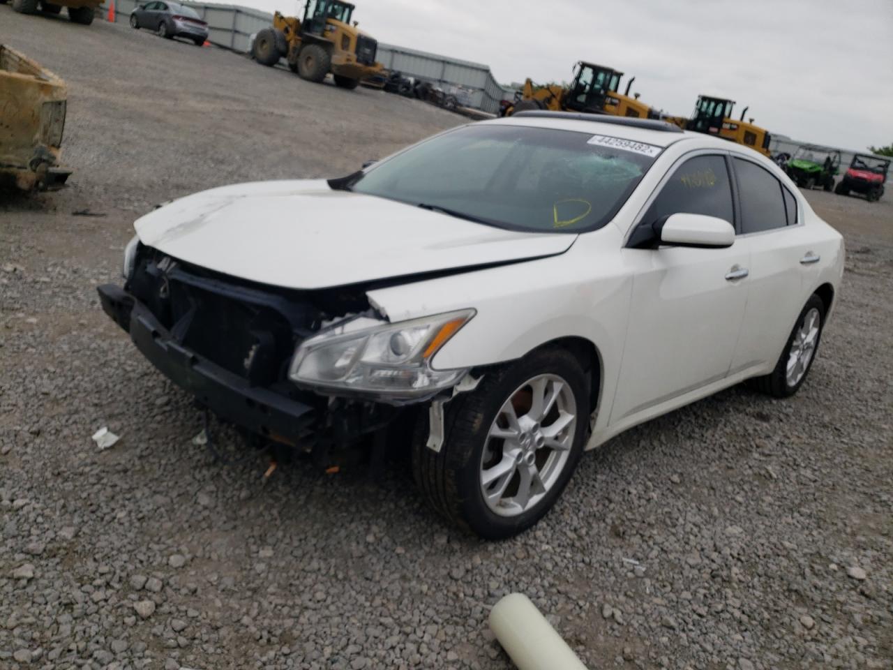Photo 2 from auction – 2012 NISSAN MAXIMA S with VIN 1N4AA5AP9CC862281