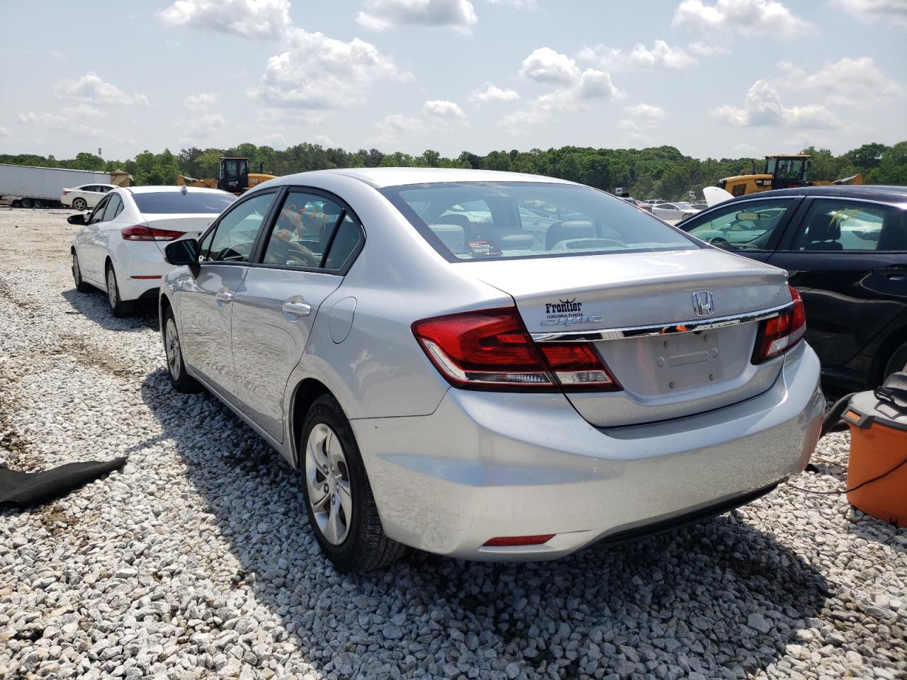 Photo 3 from auction – 2014 HONDA CIVIC LX with VIN 19XFB2F56EE064352