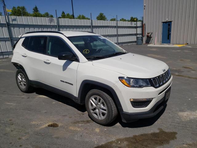 JEEP COMPASS SP 2019 with VIN 3C4NJCAB5KT848076 - Photo from auction