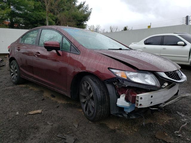 HONDA CIVIC EXL 2015 with VIN 2HGFB2F91FH541604 - Photo from auction