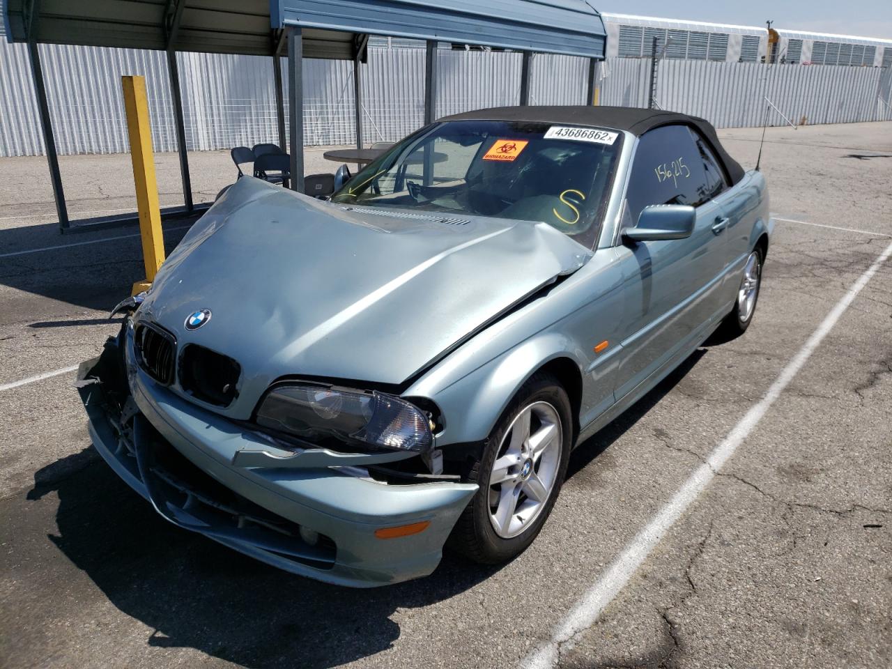 Photo 2 from auction – 2002 BMW 325 CI with VIN WBABS33432JY58673