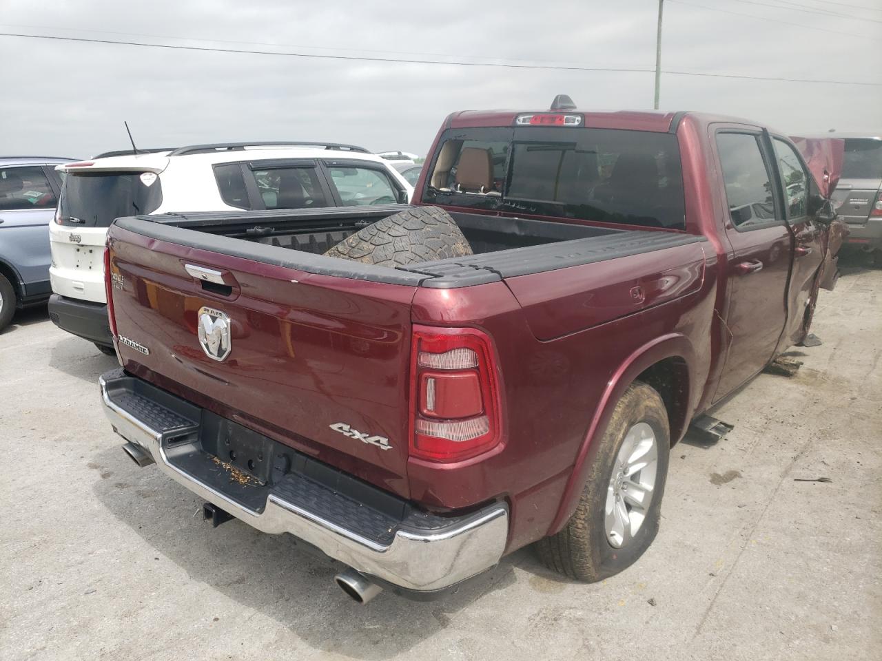 Photo 4 from auction – 2020 RAM 1500 LARAM with VIN 1C6SRFJT4LN187364