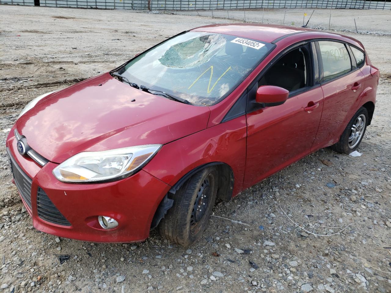 Photo 2 from auction – 2012 FORD FOCUS SE with VIN 1FAHP3K21CL270622