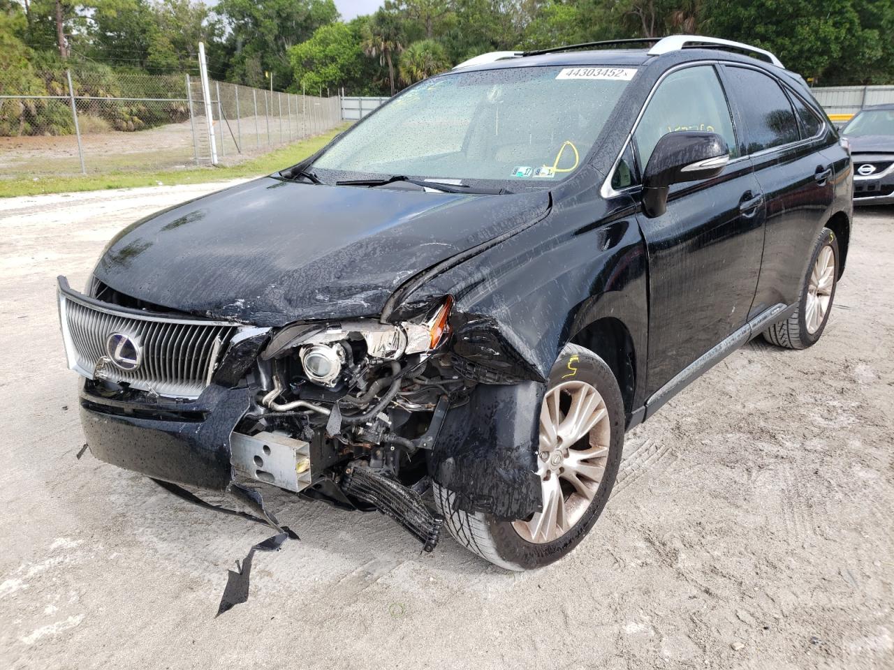 Photo 2 from auction – 2010 LEXUS RX 450 with VIN JTJBC1BA5A2022588