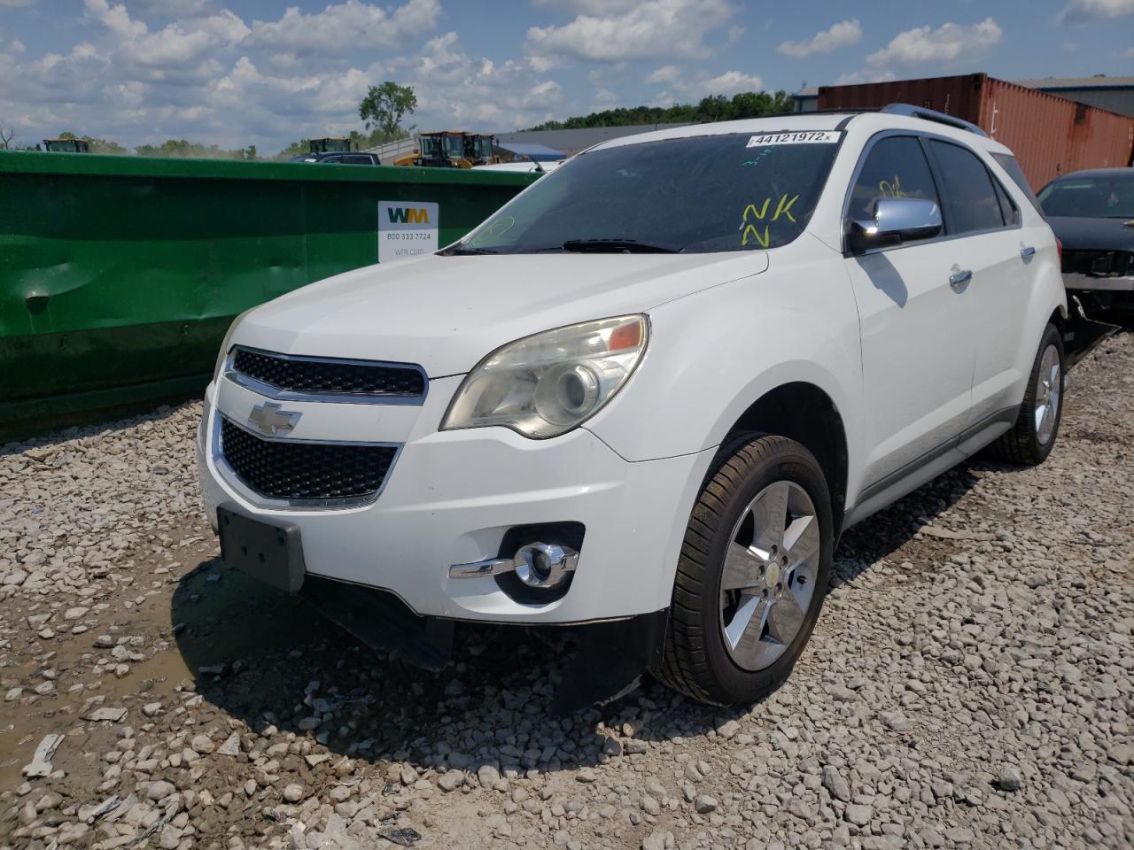 Photo 2 from auction – 2012 CHEVROLET EQUINOX LT with VIN 2GNFLFE50C6269062