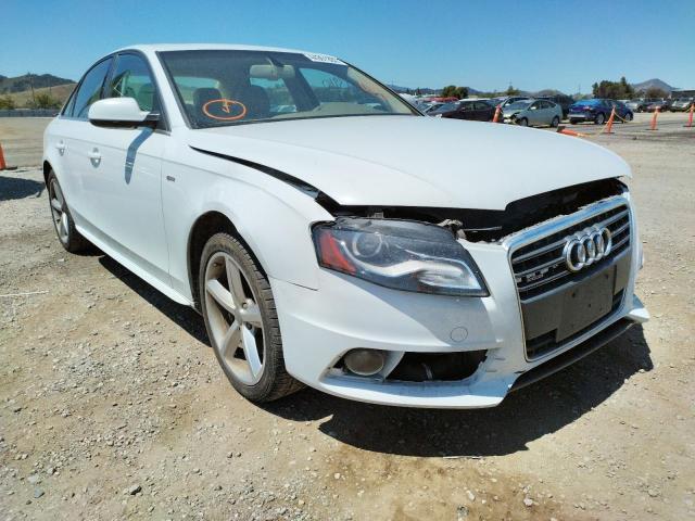 AUDI A4 PREMIUM 2012 with VIN WAUFFAFLXCN013410 - Photo from auction