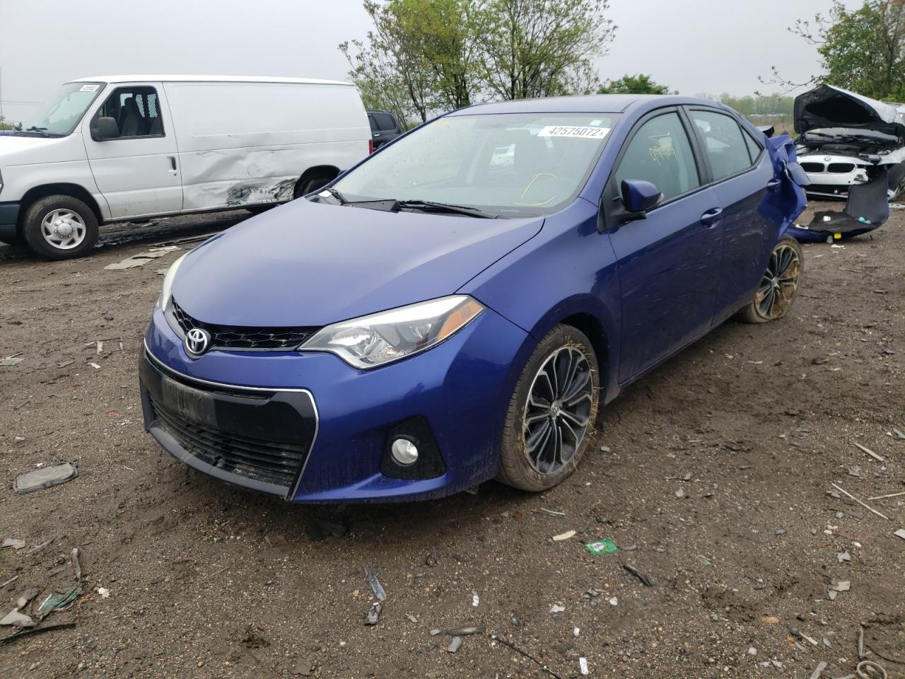 Photo 2 from auction – 2015 TOYOTA COROLLA L with VIN 2T1BURHE4FC367614