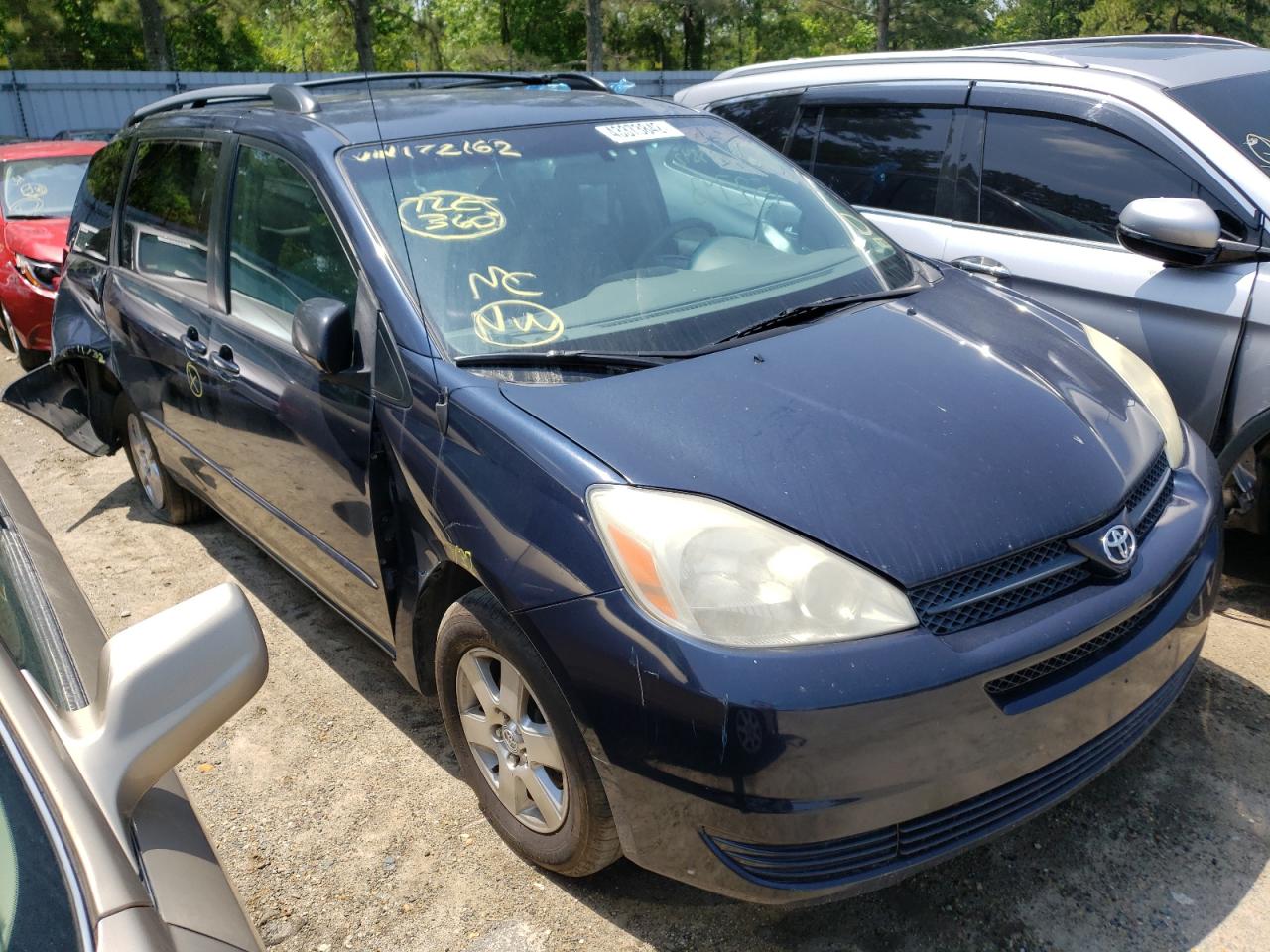 Photo 1 from auction – 2004 TOYOTA SIENNA CE with VIN 5TDZA23C44S172167