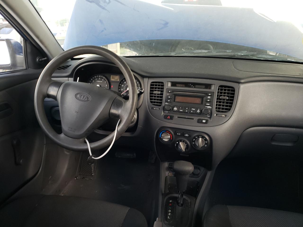 Photo 9 from auction – 2006 KIA RIO with VIN KNADE123166048898
